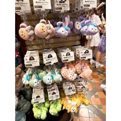 香港迪士尼樂園達菲與好朋友矽膠零錢包鑰匙圈(VIP限定請勿自行下單)