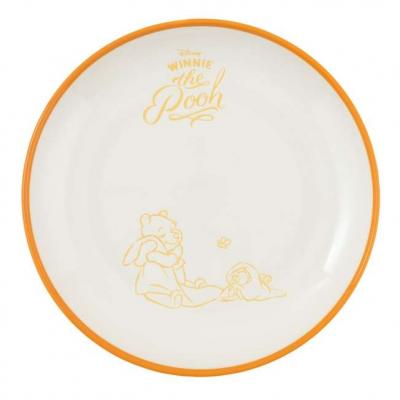 迪士尼STORE 維尼蜂蜜拿鐵系列陶瓷盤-1月底出貨 預購