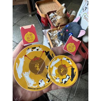 平等寺因幡藥師貓咪貼紙(VIP限定請勿自行下單)