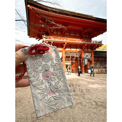 京都下鴨神社蕾絲刺繡開運招福御守(VIP限定請勿自行下單)