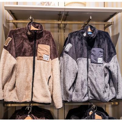 迪士尼樂園米奇M字雙色拼接毛外套(VIP限定請勿自行下單)