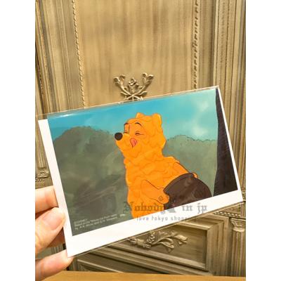 迪士尼維尼期間限定展透明明信片 特價現貨 原價80