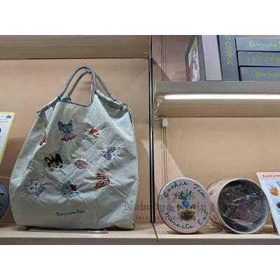fairycake x Ball&Chain M號購物袋+莓果貓咪餅乾鐵盒組(VIP下標限定請勿自行下單)