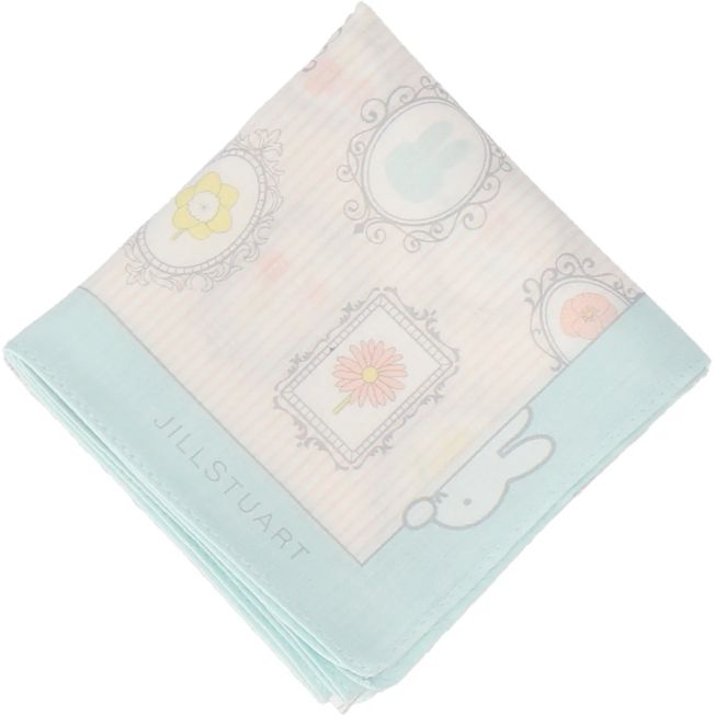 JILL STUART with miffy日本製45x45cm花框手帕(VIP下標限定請勿自行下單)
