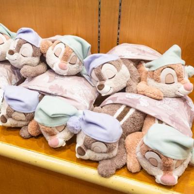 迪士尼樂園與奇蒂一夜好眠系列絨毛娃娃組-1月中出貨 預購