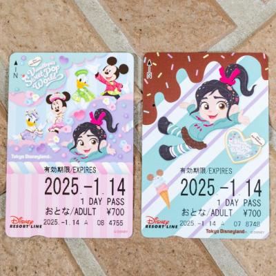 迪士尼樂園甜蜜沖刺雲妮露系列遊園車票(VIP下標限定請勿自行下單)