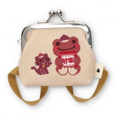 pickles the frog 青蛙x AYANOKOJI 秋 物系列Bean doll用後背包(VIP下標限定請勿自...