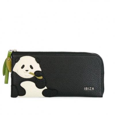 ibiza Animada 系列可愛動物物牛皮L型長夾(VIP下標限定請勿自行下單)