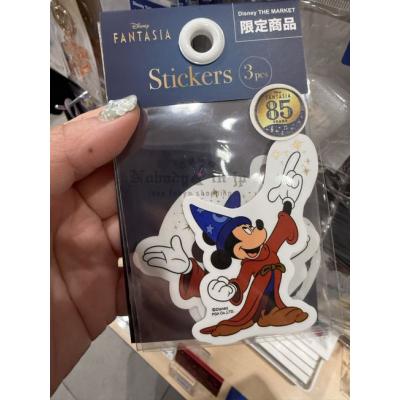 迪士尼限定展魔法師米奇系列85週年紀念3入貼紙組(VIP下標限定請勿自行下單)