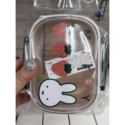 Miffy米菲兔水果FRUITS系列日本製抗菌樹脂便當盒特價(VIP下標限定請勿自行下單)