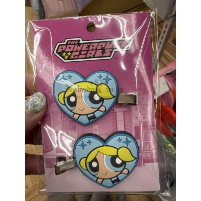 飛天小女警愛心款2入鴨嘴瀏海夾特價(VIP下標限定請勿自行下單)