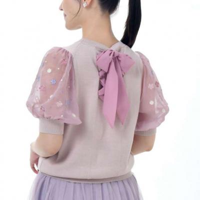迪士尼商店FEMININE STYLE系列雪紡袖上衣(VIP下標限定請勿自行下單)