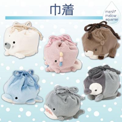 LIVHEART海洋生物系列絨毛造型束口袋(VIP下標限定請勿自行下單)