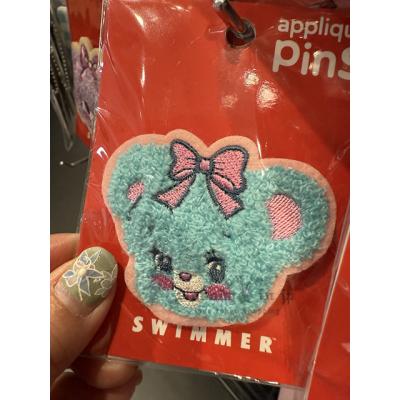 SWIMMER刺繡毛毛別針(VIP下標限定請勿自行下單)