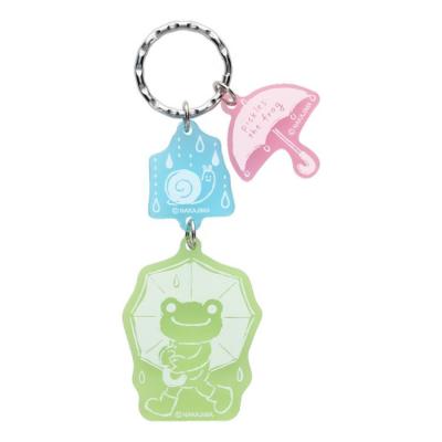 Pickles the frog青蛙3連壓克力鑰匙圈(VIP下標限定請勿自行下單)