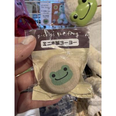 pickles the frog青蛙木製迷你溜溜球(VIP下標限定請勿自行下單)