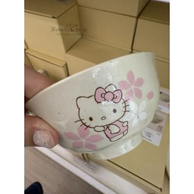 Sanrio日本製美濃燒櫻花系列陶瓷飯碗 原價790特價590(VIP下標限定請勿自行下單)