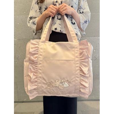 Maison de FLEUR x Sanrio聯名兔媽媽系列可套行李箱把手旅行包-10月出貨(VIP下標限定請勿自行下...