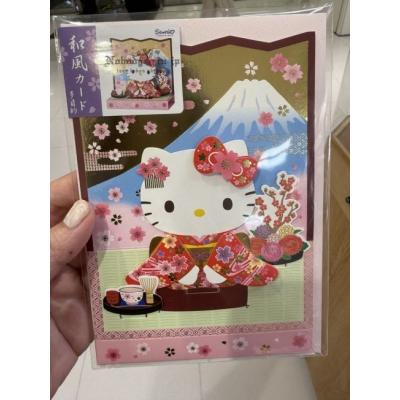Sanrio 和風富士山燙金立體卡片(VIP下標限定請勿自行下單)