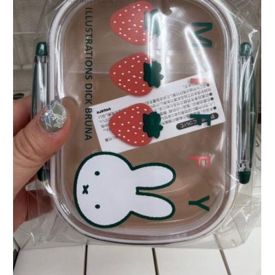 Miffy米菲免水果FRUITS系列日本製抗菌倒脂便當盒 特價(VIP下標限定請勿自行下單)
