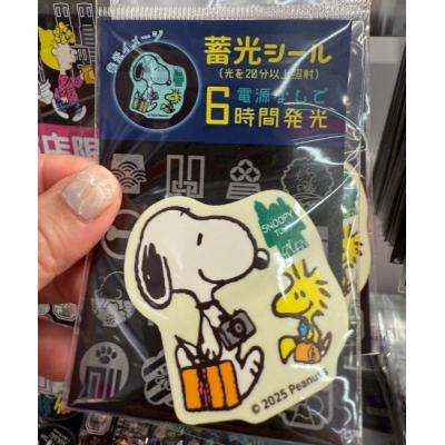 PEANTS史努比新宿店限定夜光貼紙(VIP下標限定請勿自行下單)