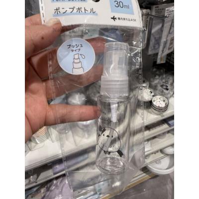 Cando限定北長尾山雀系列30ml按壓液體補充空瓶(VIP下標限定請勿自行下單)