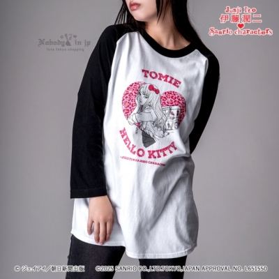 伊藤潤二 x Sanrio聯名復古雙色上衣(VIP下標限定請勿自行下單)