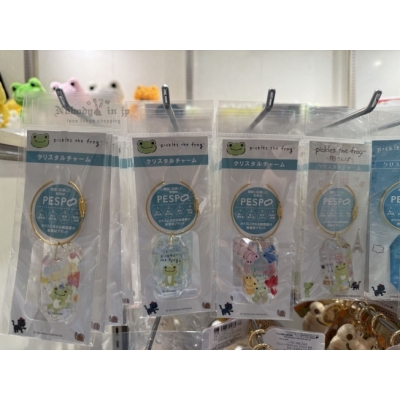 pickles the frog 青蛙PESPO水晶造型吊飾(VIP下標限定請勿自行下單)