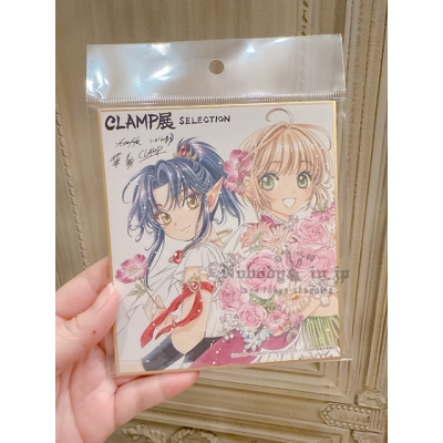 CLAMP展小櫻與阿修羅迷你色紙小卡 現貨