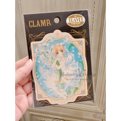 CLAMP展庫洛魔法使防水造型貼紙 現貨