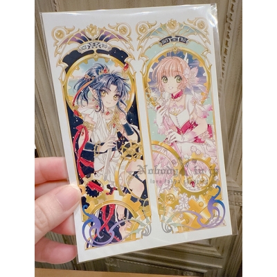 CLAMP展小櫻與阿修羅單入明信片 現貨