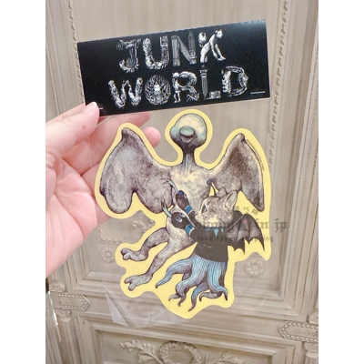 樋口裕子JUNKWORLD系列透明貼紙  現貨
