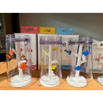 Moomin嚕嚕米漱口杯+支架組 特價(VIP下標限定請勿自行下單)