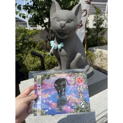 妙義神社數量限定黑貓水倒影御朱印(VIP下標限定請勿自行下單)