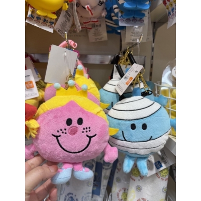 Mr. Men and Little Miss絨毛伸縮繩票卡包(VIP下標限定請勿自行下單)