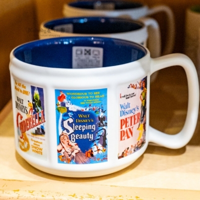 迪士尼樂園懷舊海報風格陶瓷杯(VIP下標限定請勿自行下單)