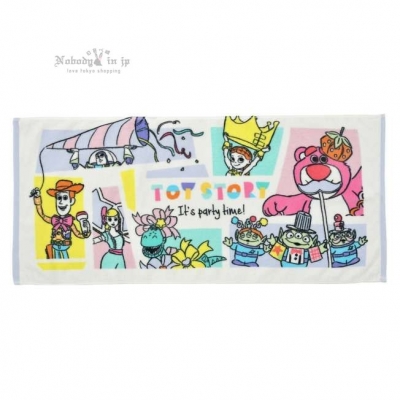 迪士尼商店玩具總動員30週年紀念34x75cm長毛巾(VIP下標限定請勿自行下單)