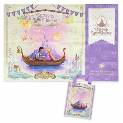 迪士尼樂園夢幻泉鄉魔髮奇緣附提袋野餐墊(VIP下標限定請勿自行下單)