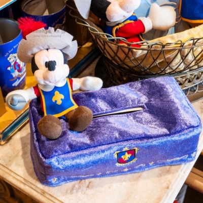 迪士尼樂園米奇三劍客系列絨毛面紙盒套(VIP下標限定請勿自行下單)