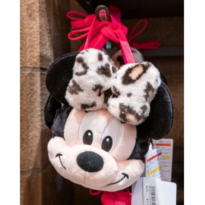 迪士尼樂園米妮豹紋系列大頭頸繩包(VIP下標限定請勿自行下單)