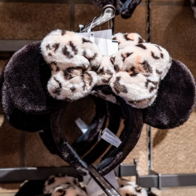 迪士尼樂園米妮豹紋系列米妮耳朵髮箍(VIP下標限定請勿自行下單)