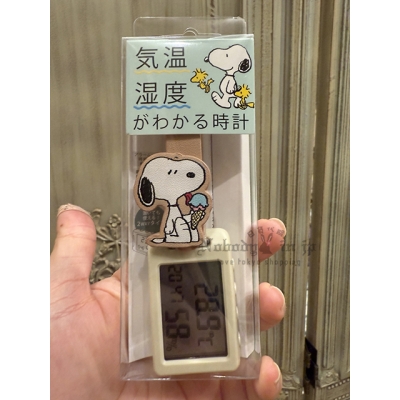 PEANTS史努比溫度濕度多功能掛錶 現貨