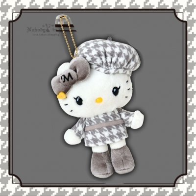 Sanrio 2025kitty生日千鳥格系列絨毛吊飾(VIP下標限定請勿自行下單)