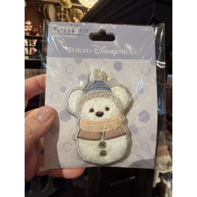 迪士尼樂園達菲雪の日冒險系列雪人劈啪髮夾(VIP下標限定請勿自行下單)