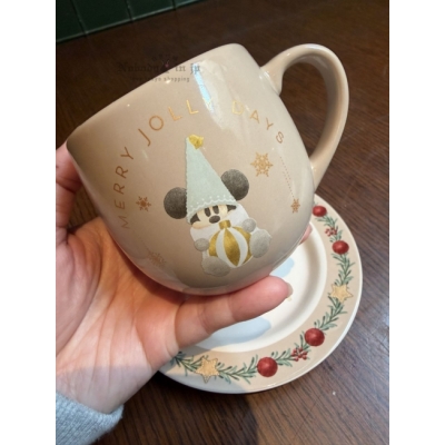 迪士尼樂園米奇小妖精系列餐廳陶瓷杯-12月中出貨 預購