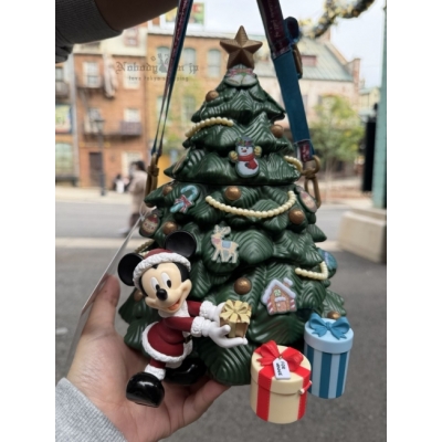 迪士尼樂園米奇聖誕樹造型爆米花桶(VIP下標限定請勿自行下單)