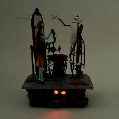 迪士尼商店2025聖誕夜驚魂聲光造型擺飾(VIP下標限定請勿自行下單)