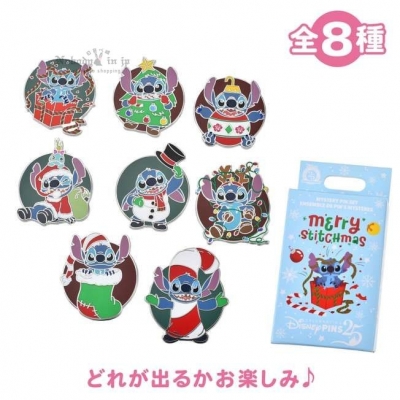 迪士尼商店2025聖誕節造型別針盲盒(VIP下標限定請勿自行下單)