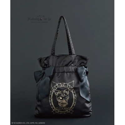 Maison de FLEUR x Sanrio酷洛米20週年黑系雙蝶結局背包(VIP下標限定請勿自行下單)