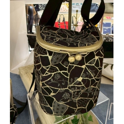 AYANOKOJI金繼工藝風上開式口金斜背包(VIP下標限定請勿自行下單)